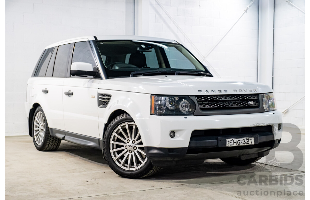 4/2011 Range Rover Range Rover Sport 3.0 TDV6 (4x4) MY11 4d Wagon Fuji White Turbo Diesel V6 3.0L