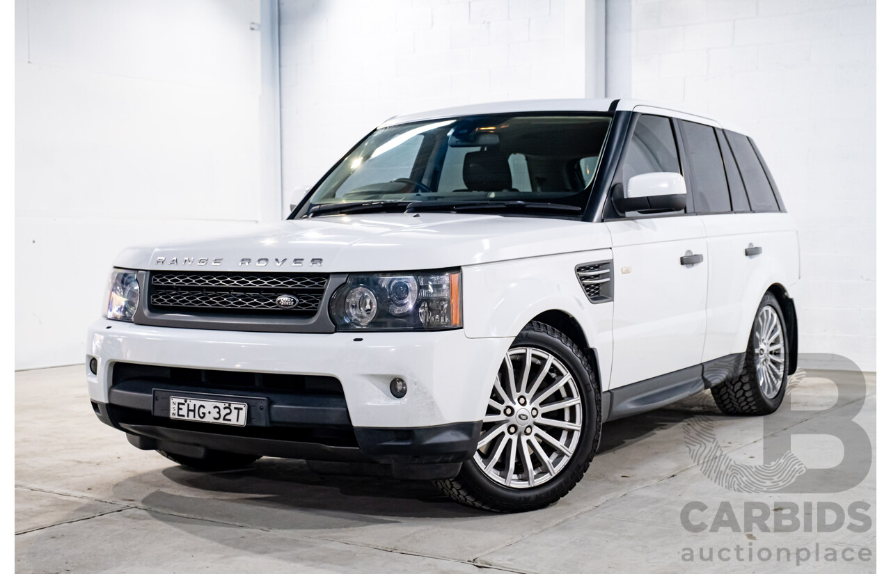 4/2011 Range Rover Range Rover Sport 3.0 TDV6 (4x4) MY11 4d Wagon Fuji White Turbo Diesel V6 3.0L