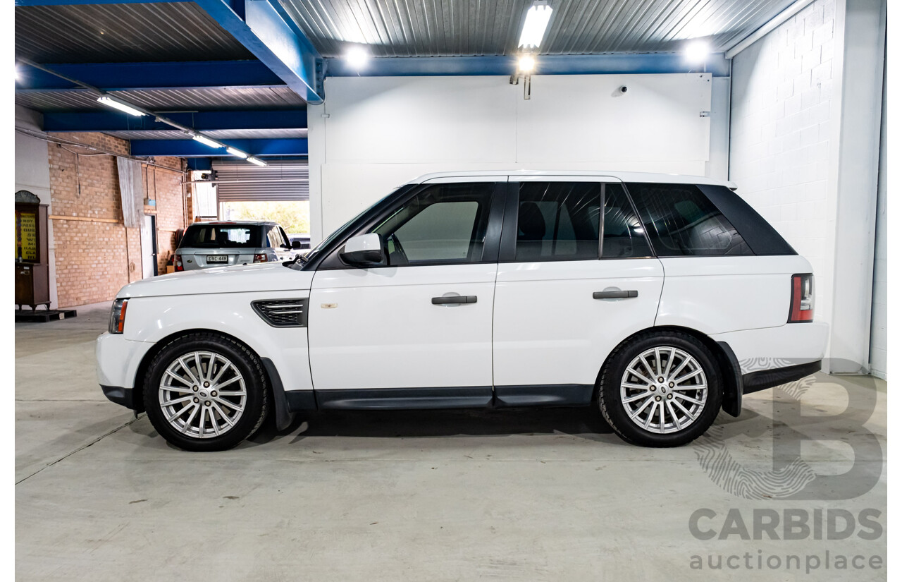 4/2011 Range Rover Range Rover Sport 3.0 TDV6 (4x4) MY11 4d Wagon Fuji White Turbo Diesel V6 3.0L