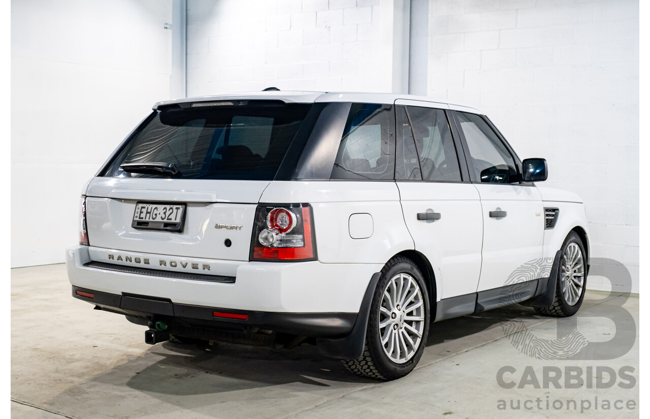 4/2011 Range Rover Range Rover Sport 3.0 TDV6 (4x4) MY11 4d Wagon Fuji White Turbo Diesel V6 3.0L