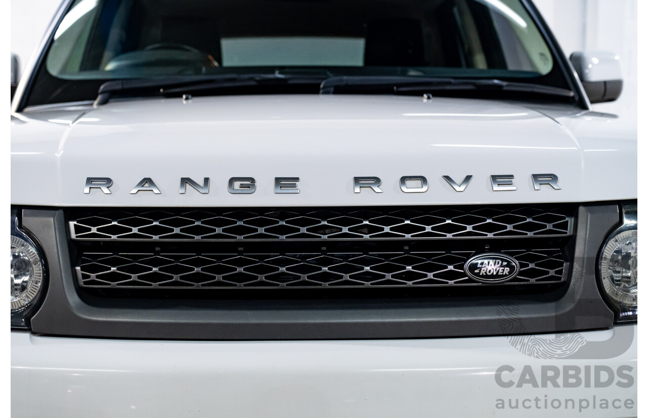 4/2011 Range Rover Range Rover Sport 3.0 TDV6 (4x4) MY11 4d Wagon Fuji White Turbo Diesel V6 3.0L
