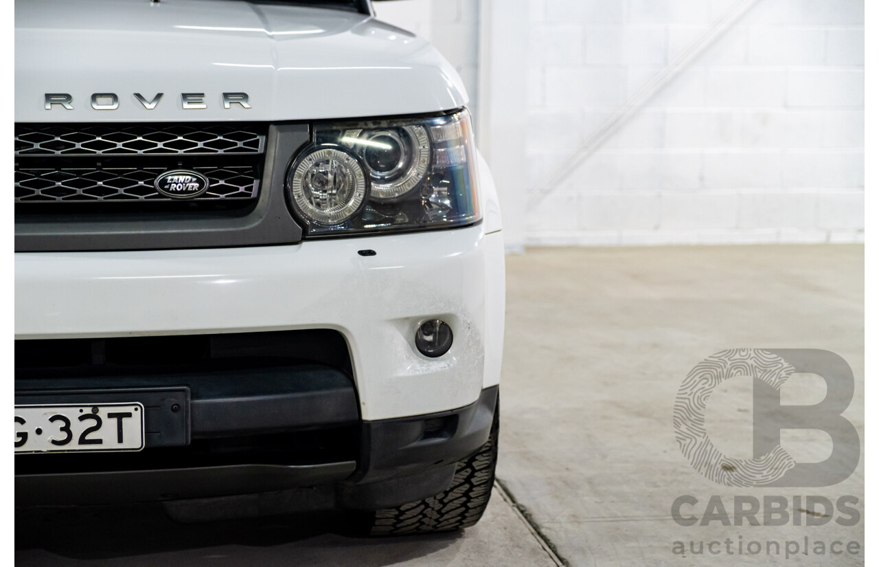 4/2011 Range Rover Range Rover Sport 3.0 TDV6 (4x4) MY11 4d Wagon Fuji White Turbo Diesel V6 3.0L