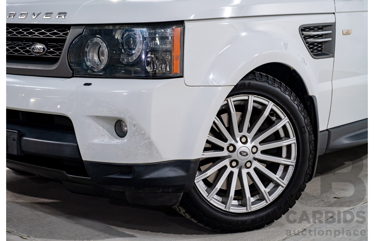 4/2011 Range Rover Range Rover Sport 3.0 TDV6 (4x4) MY11 4d Wagon Fuji White Turbo Diesel V6 3.0L