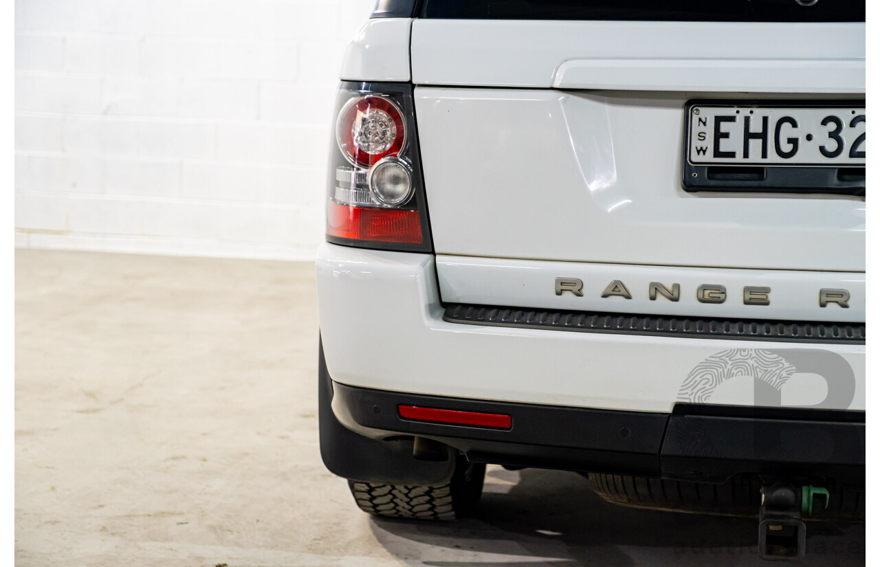 4/2011 Range Rover Range Rover Sport 3.0 TDV6 (4x4) MY11 4d Wagon Fuji White Turbo Diesel V6 3.0L