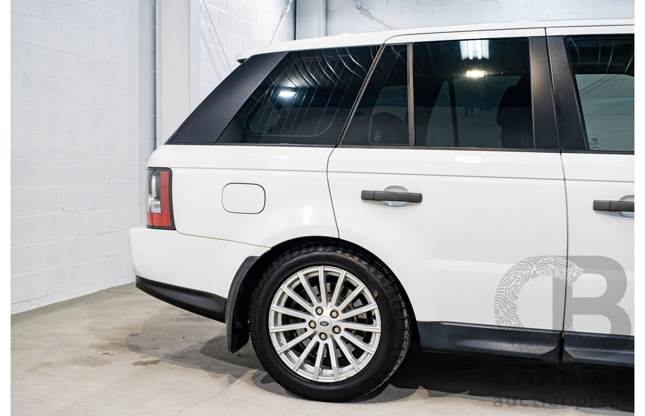 4/2011 Range Rover Range Rover Sport 3.0 TDV6 (4x4) MY11 4d Wagon Fuji White Turbo Diesel V6 3.0L