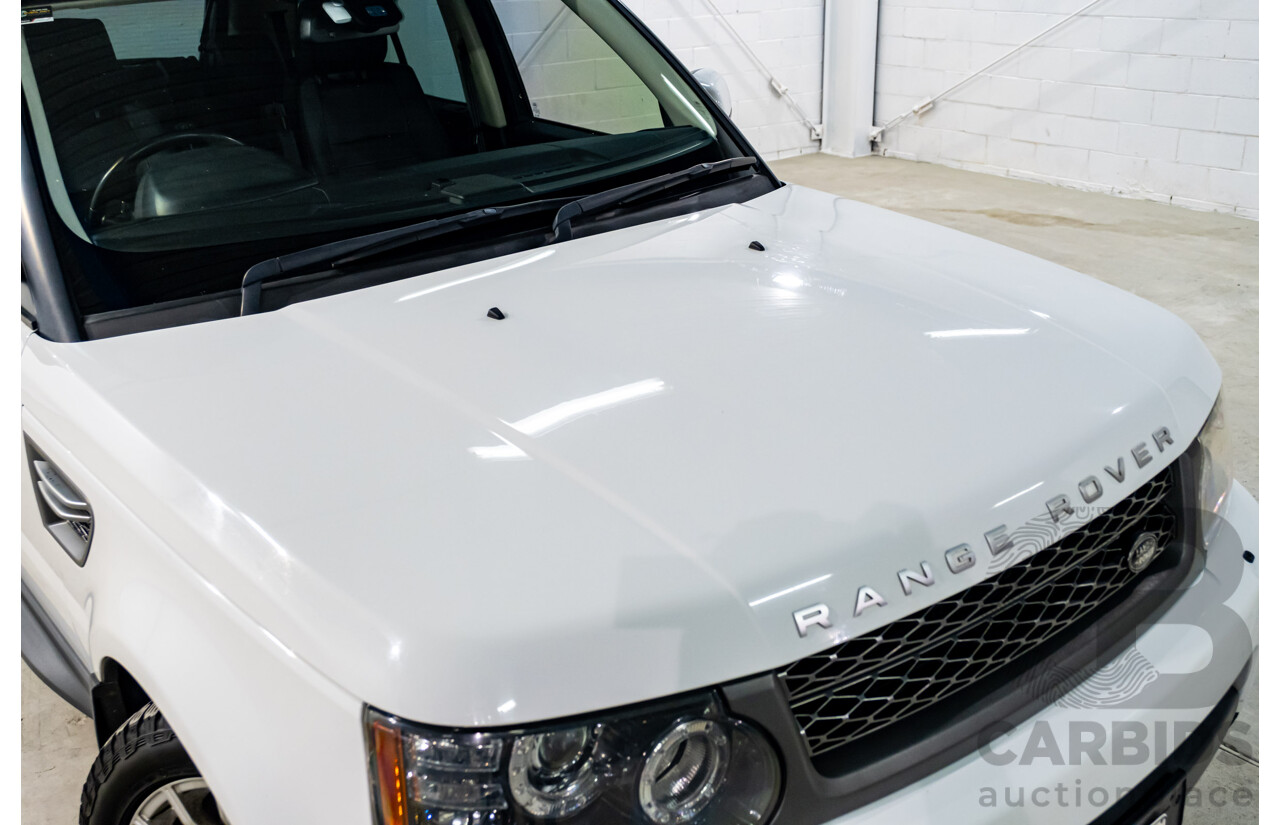 4/2011 Range Rover Range Rover Sport 3.0 TDV6 (4x4) MY11 4d Wagon Fuji White Turbo Diesel V6 3.0L