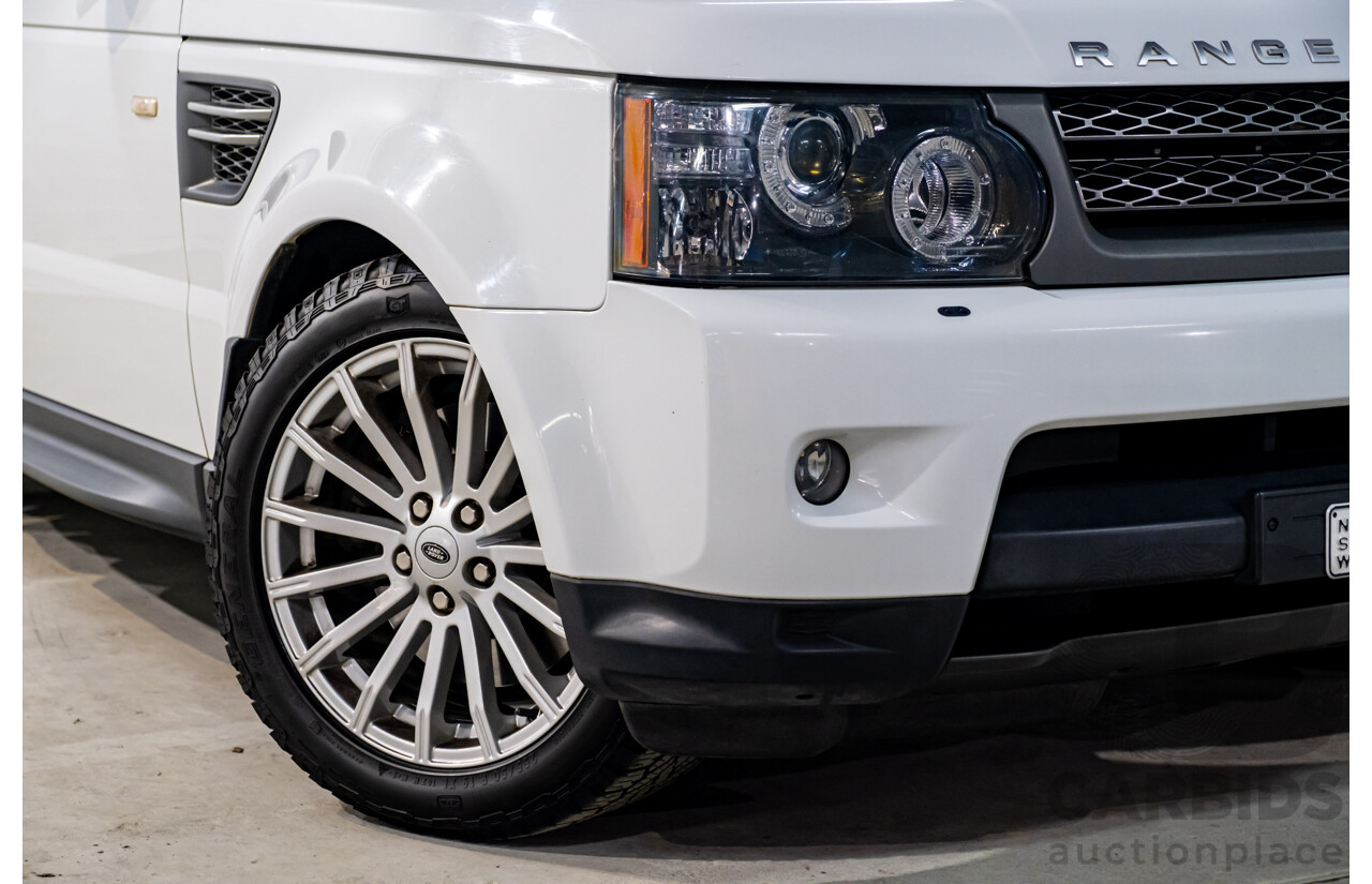 4/2011 Range Rover Range Rover Sport 3.0 TDV6 (4x4) MY11 4d Wagon Fuji White Turbo Diesel V6 3.0L