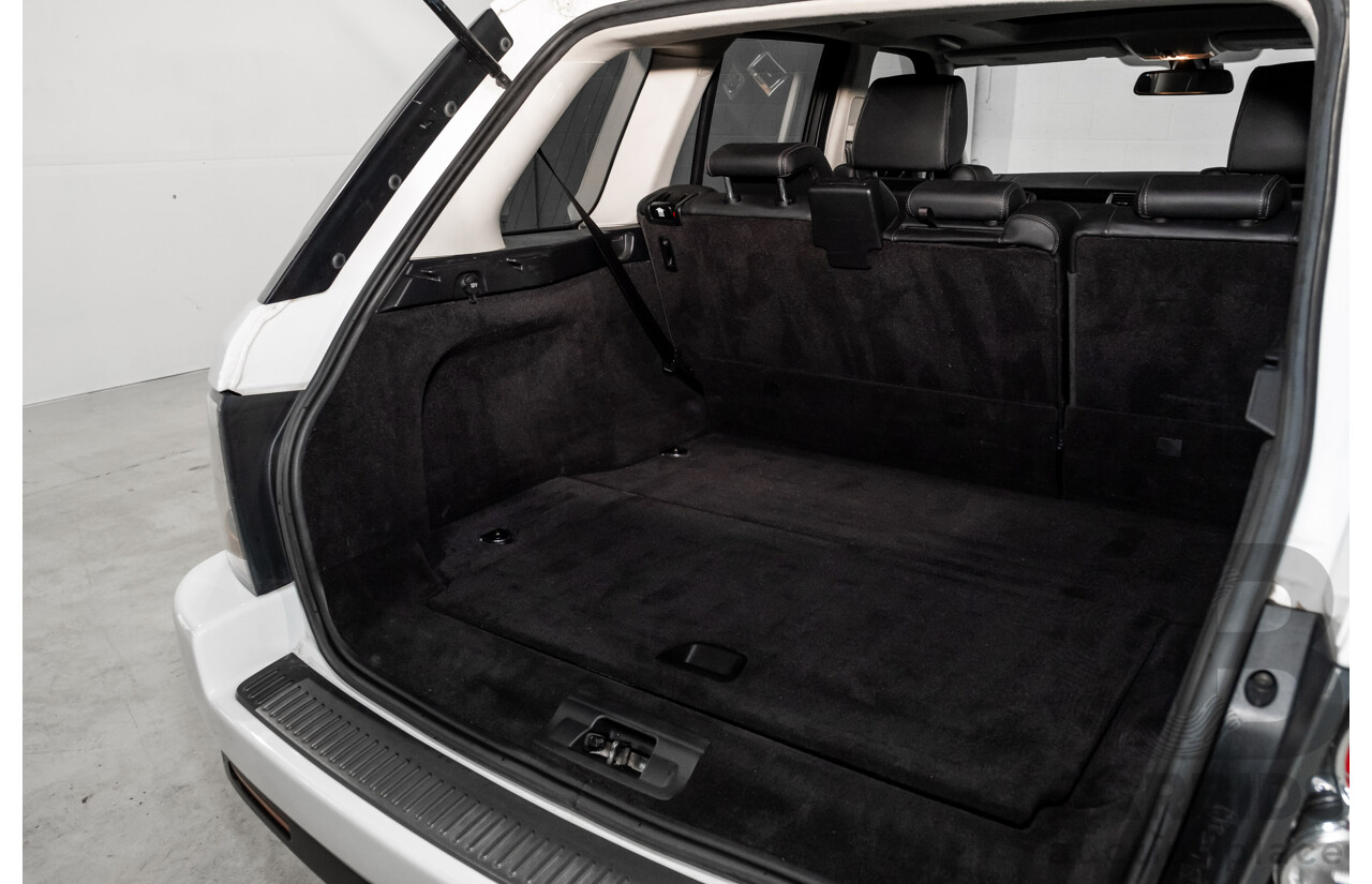 4/2011 Range Rover Range Rover Sport 3.0 TDV6 (4x4) MY11 4d Wagon Fuji White Turbo Diesel V6 3.0L