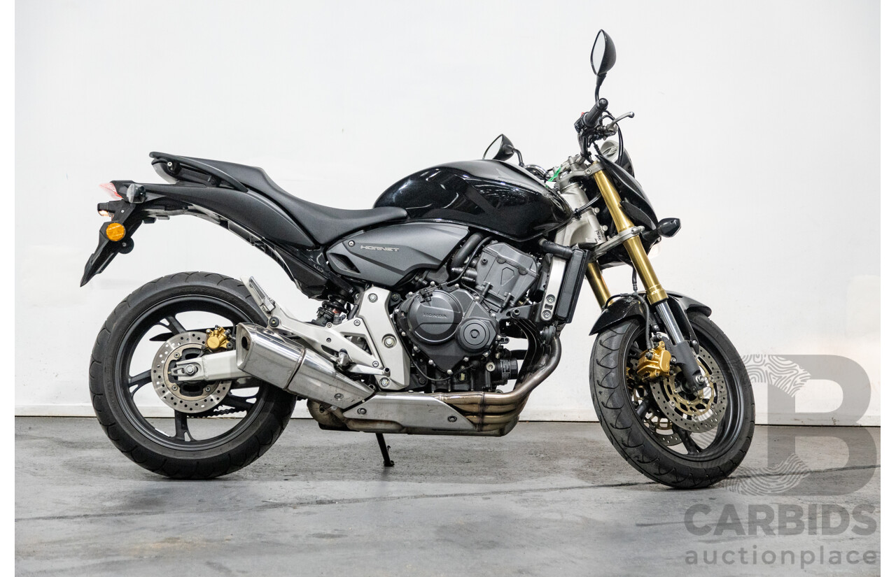07/2008 Honda CB600F Naked Road Bike Black 599cc