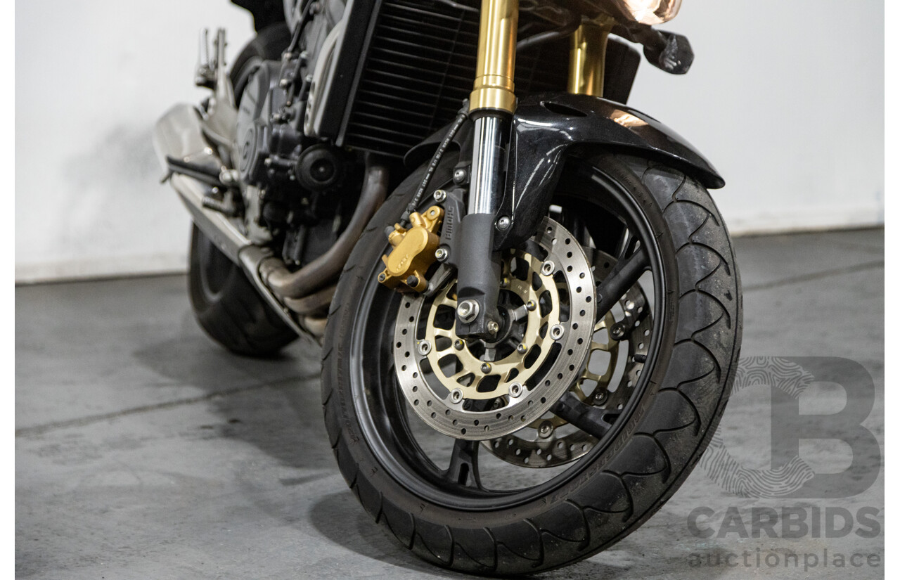 07/2008 Honda CB600F Naked Road Bike Black 599cc