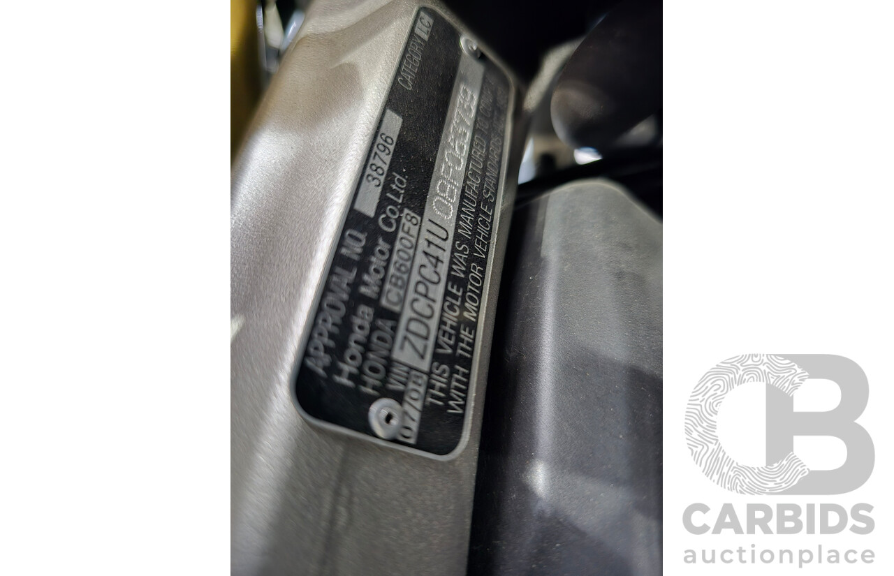 07/2008 Honda CB600F Naked Road Bike Black 599cc