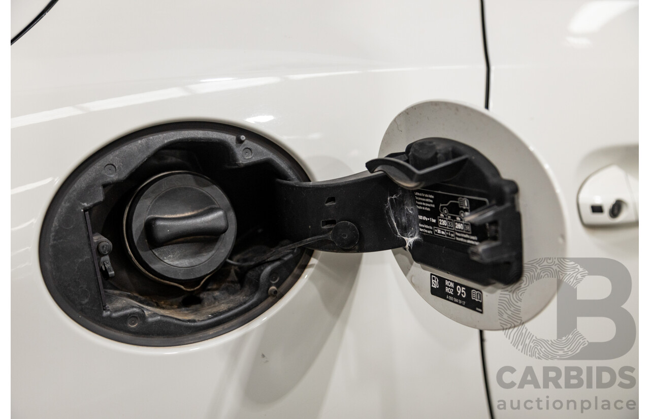 3/2013 Mercedes Benz SLK 250 AMG Package R172 MY13 2d Convertible Calcite White Turbo 1.8L