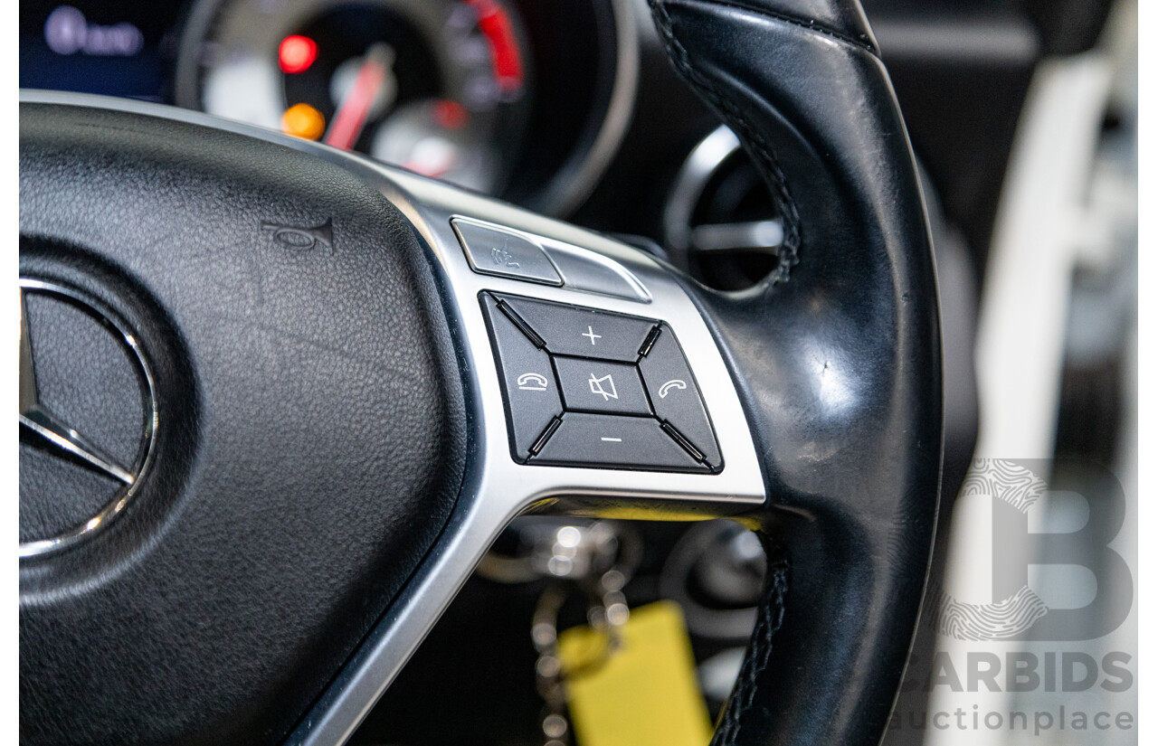 3/2013 Mercedes Benz SLK 250 AMG Package R172 MY13 2d Convertible Calcite White Turbo 1.8L