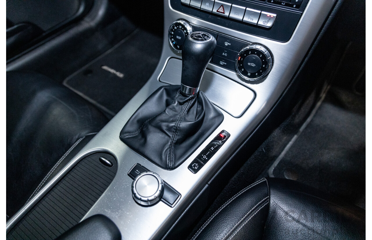 3/2013 Mercedes Benz SLK 250 AMG Package R172 MY13 2d Convertible Calcite White Turbo 1.8L