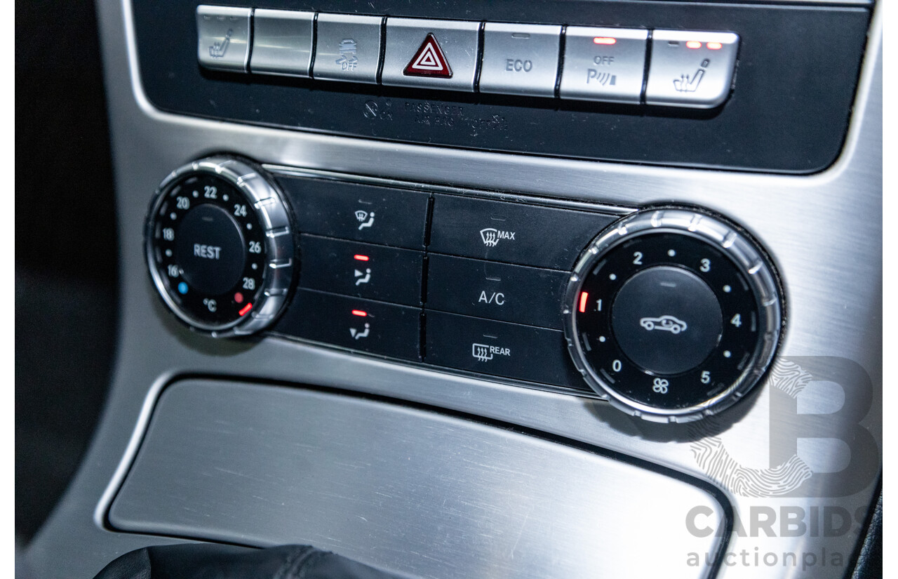 3/2013 Mercedes Benz SLK 250 AMG Package R172 MY13 2d Convertible Calcite White Turbo 1.8L