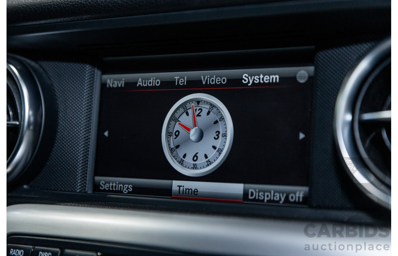 3/2013 Mercedes Benz SLK 250 AMG Package R172 MY13 2d Convertible Calcite White Turbo 1.8L