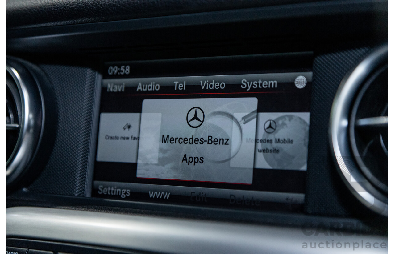 3/2013 Mercedes Benz SLK 250 AMG Package R172 MY13 2d Convertible Calcite White Turbo 1.8L