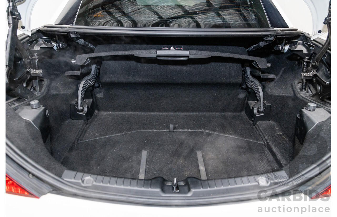 3/2013 Mercedes Benz SLK 250 AMG Package R172 MY13 2d Convertible Calcite White Turbo 1.8L