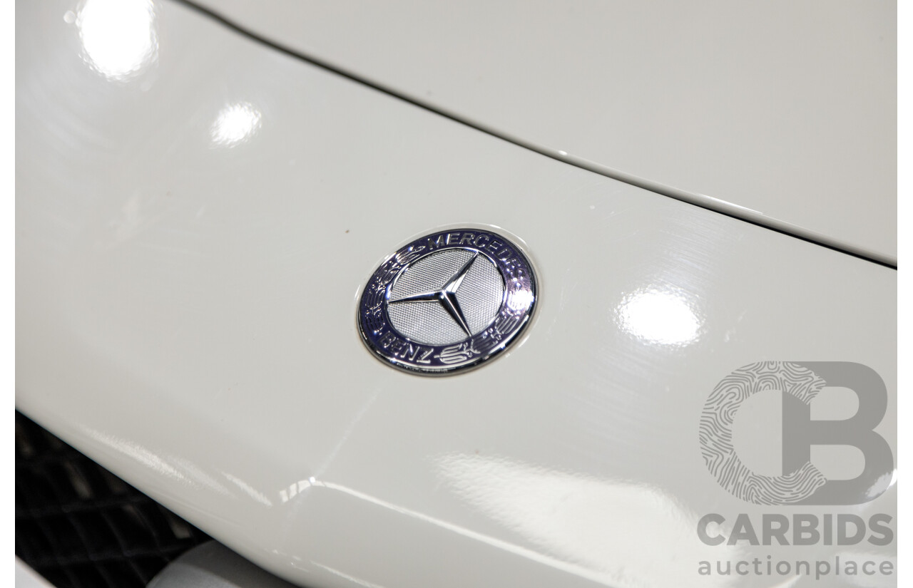 3/2013 Mercedes Benz SLK 250 AMG Package R172 MY13 2d Convertible Calcite White Turbo 1.8L