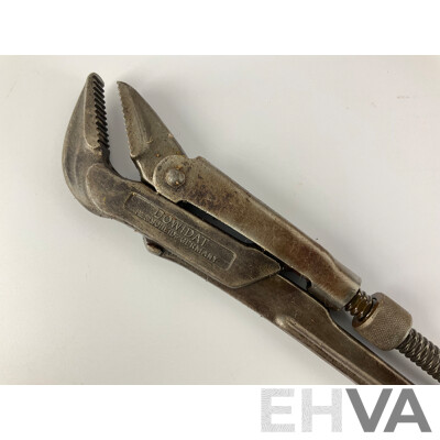Vintage Dowidat Chrome Vanadium Adjustable Pliers Number 176-1” Made in Germany
