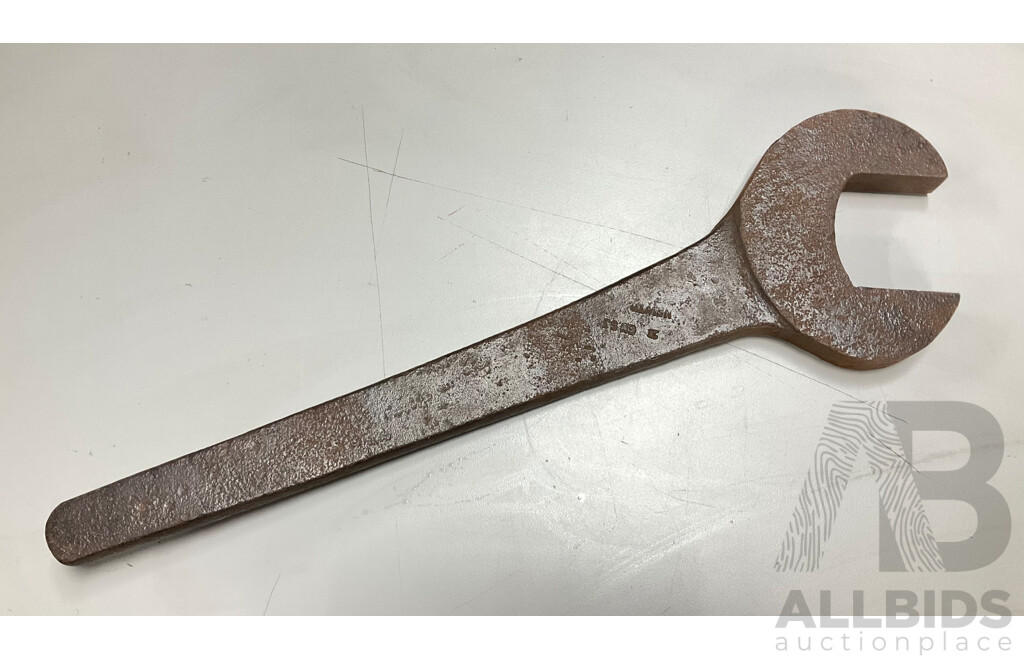 Large Vintage Transport Department New South Wales Open End Spanner G.N 53