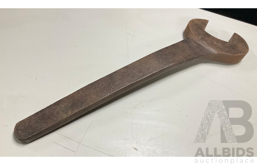 Large Vintage Transport Department New South Wales Open End Spanner G.N 53