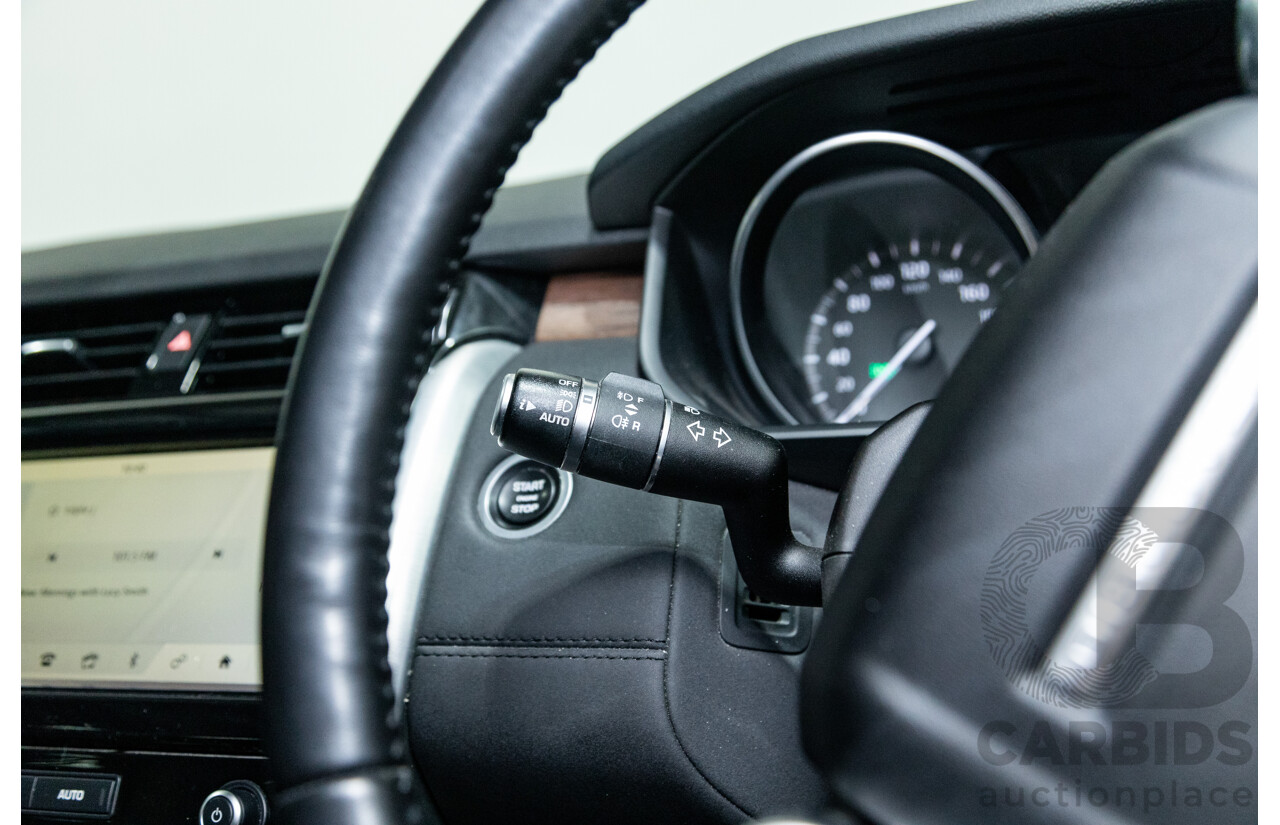 07/2018 Land Rover Discovery TD6 HSE Series 5 (4x4) L462 4d Wagon Silcon Silver Premium Metallic Turbo Diesel 3.0L - 7 Seater