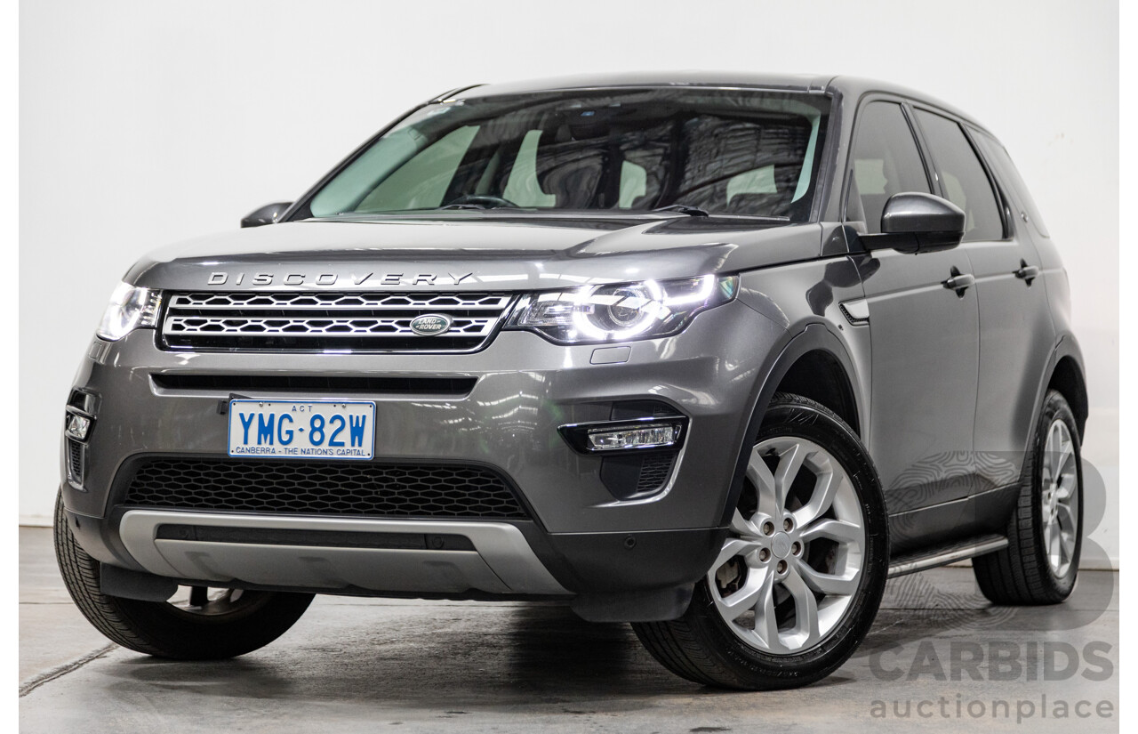 7/2017 Land Rover Discovery Sport TD4 HSE (AWD) L550 MY18 4d Wagon Corris Grey Metallic Turbo Diesel 2.0L