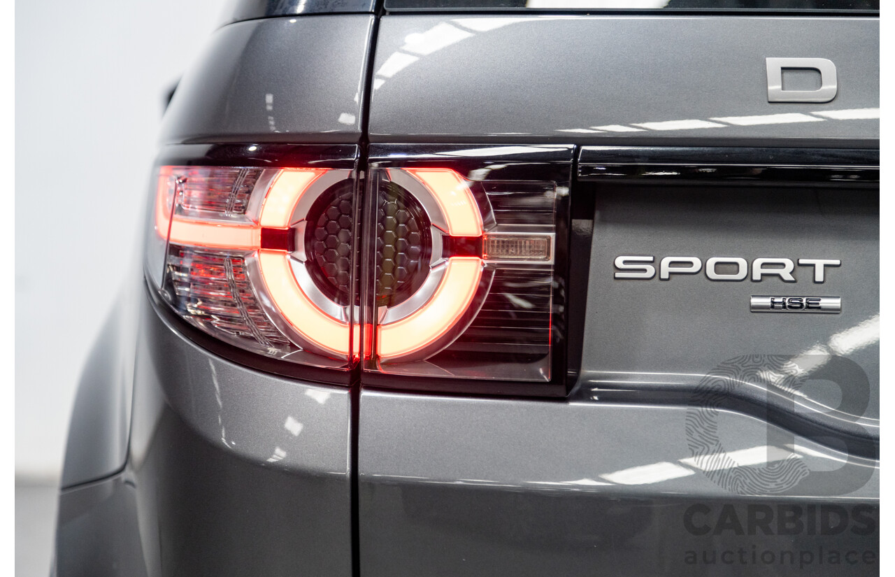 7/2017 Land Rover Discovery Sport TD4 HSE (AWD) L550 MY18 4d Wagon Corris Grey Metallic Turbo Diesel 2.0L