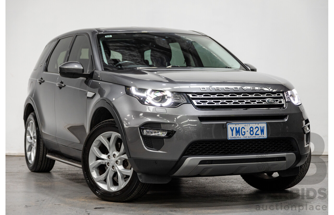 7/2017 Land Rover Discovery Sport TD4 HSE (AWD) L550 MY18 4d Wagon Corris Grey Metallic Turbo Diesel 2.0L
