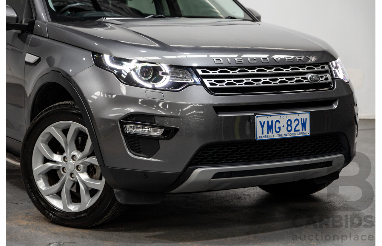 7/2017 Land Rover Discovery Sport TD4 HSE (AWD) L550 MY18 4d Wagon Corris Grey Metallic Turbo Diesel 2.0L