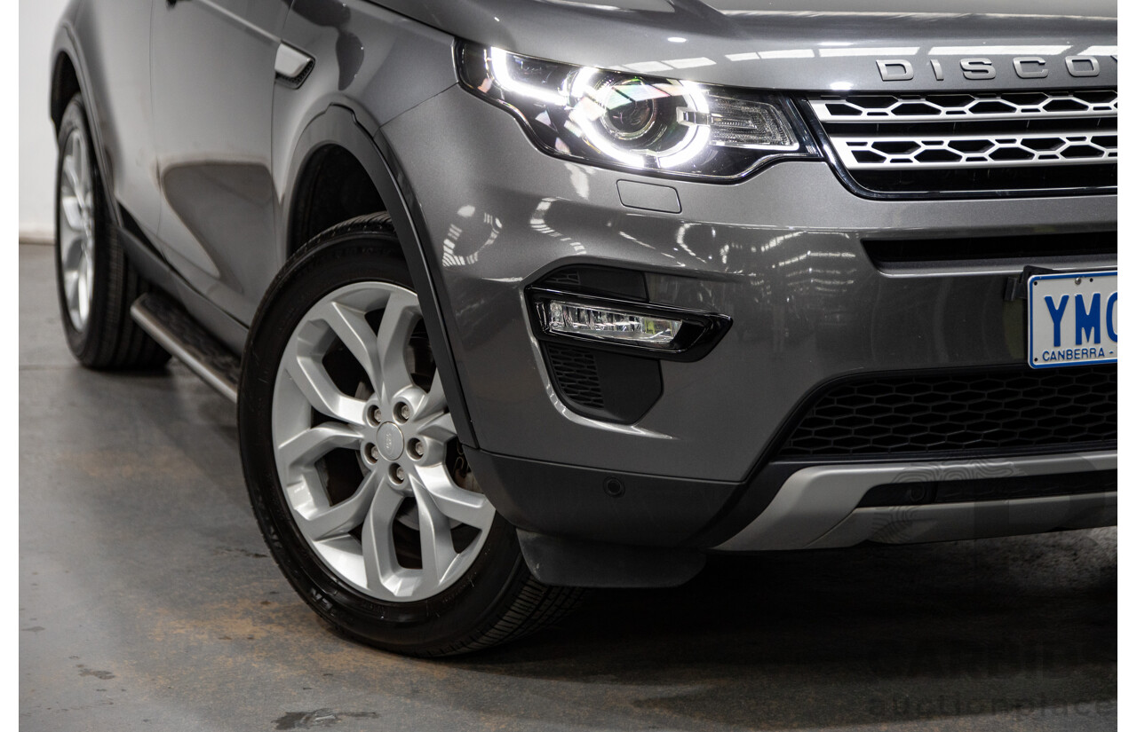 7/2017 Land Rover Discovery Sport TD4 HSE (AWD) L550 MY18 4d Wagon Corris Grey Metallic Turbo Diesel 2.0L