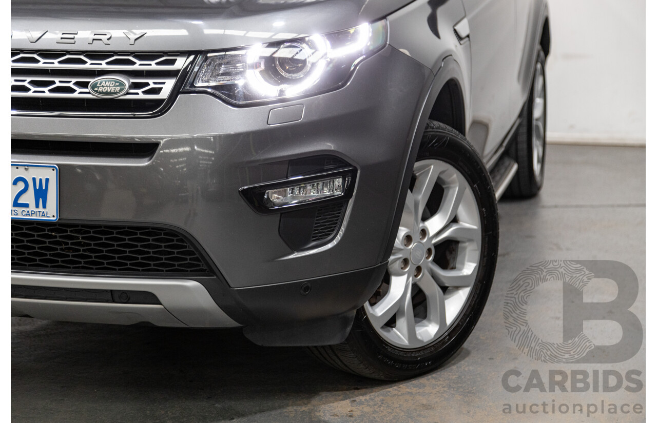 7/2017 Land Rover Discovery Sport TD4 HSE (AWD) L550 MY18 4d Wagon Corris Grey Metallic Turbo Diesel 2.0L