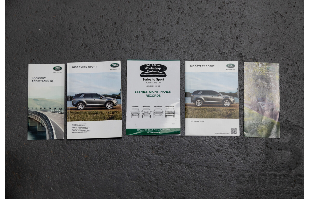 7/2017 Land Rover Discovery Sport TD4 HSE (AWD) L550 MY18 4d Wagon Corris Grey Metallic Turbo Diesel 2.0L