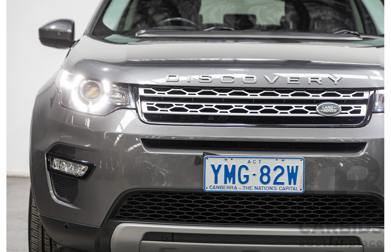 7/2017 Land Rover Discovery Sport TD4 HSE (AWD) L550 MY18 4d Wagon Corris Grey Metallic Turbo Diesel 2.0L