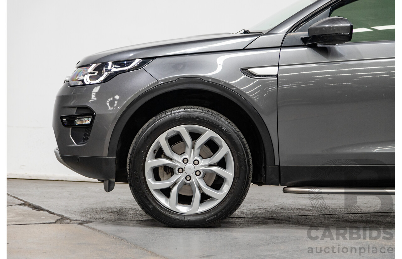 7/2017 Land Rover Discovery Sport TD4 HSE (AWD) L550 MY18 4d Wagon Corris Grey Metallic Turbo Diesel 2.0L