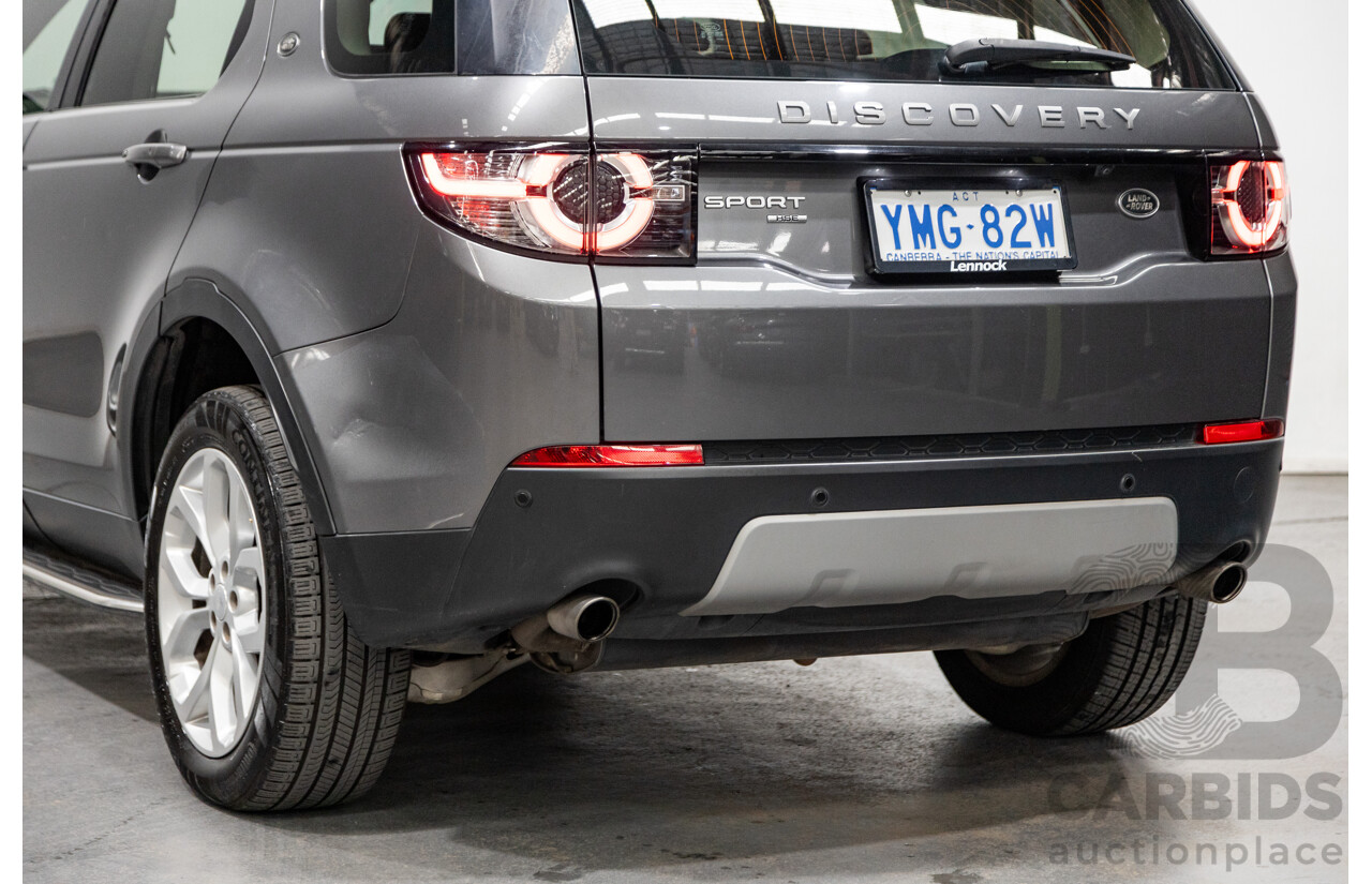 7/2017 Land Rover Discovery Sport TD4 HSE (AWD) L550 MY18 4d Wagon Corris Grey Metallic Turbo Diesel 2.0L