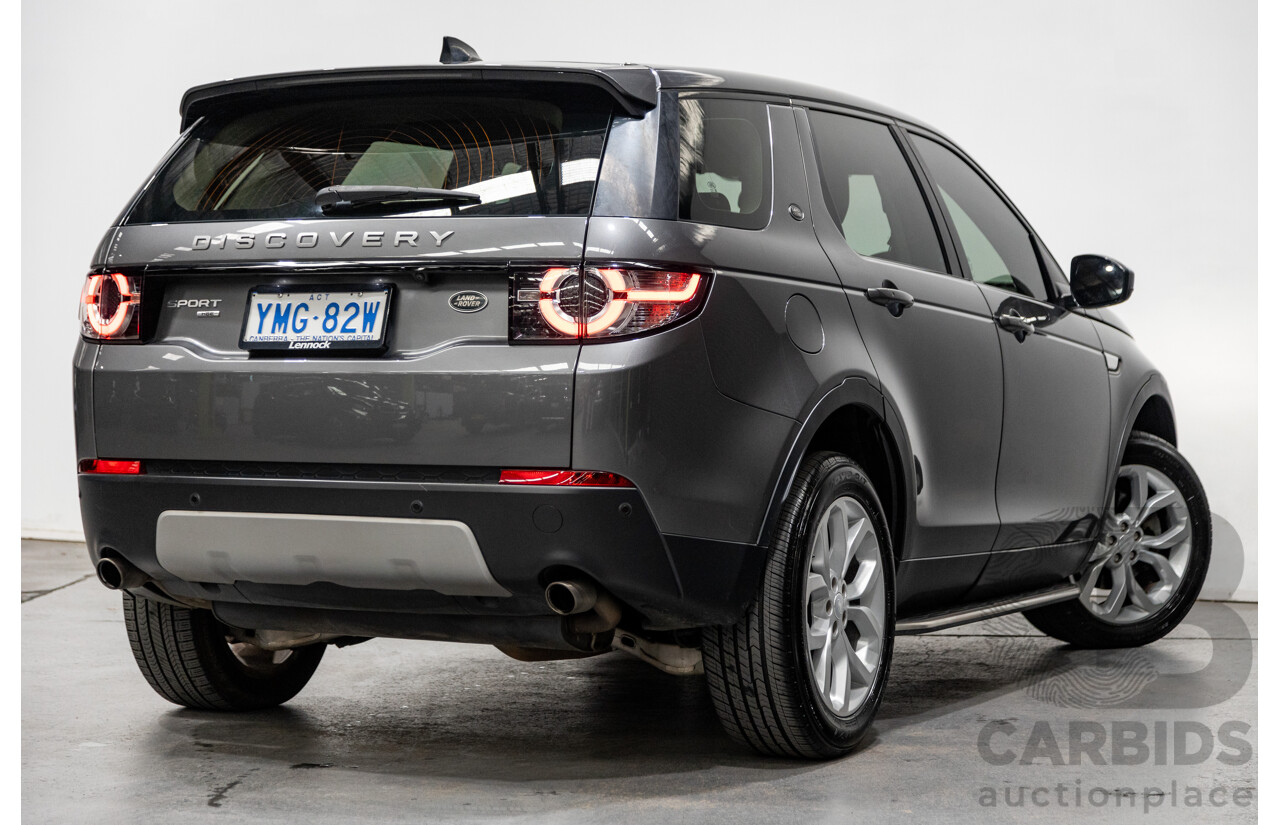 7/2017 Land Rover Discovery Sport TD4 HSE (AWD) L550 MY18 4d Wagon Corris Grey Metallic Turbo Diesel 2.0L