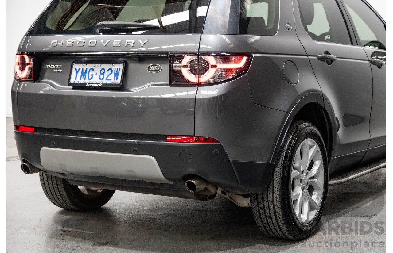 7/2017 Land Rover Discovery Sport TD4 HSE (AWD) L550 MY18 4d Wagon Corris Grey Metallic Turbo Diesel 2.0L