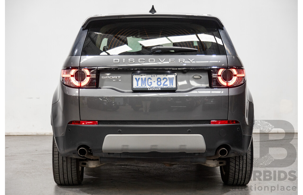 7/2017 Land Rover Discovery Sport TD4 HSE (AWD) L550 MY18 4d Wagon Corris Grey Metallic Turbo Diesel 2.0L