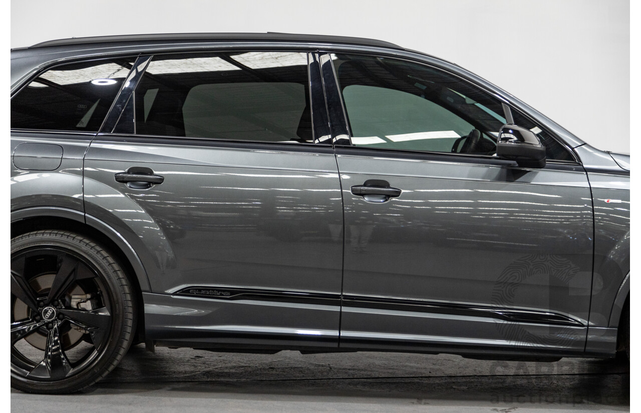 08/2021 Audi Q7 50 TDI S-Line Quattro (AWD) 4M MY21 4d Wagon Daytona Grey Pearl Turbo Diesel V6 3.0L - 48V Mild Hybrid