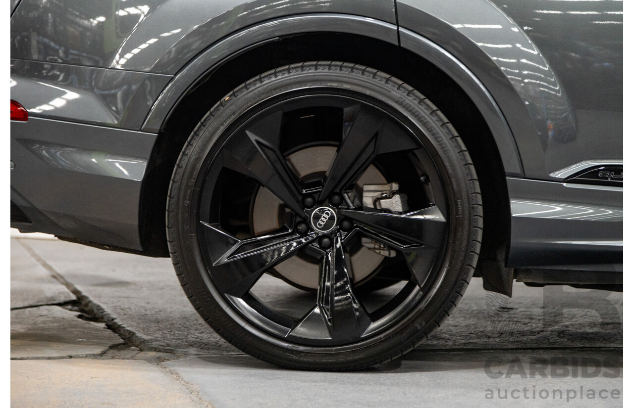 08/2021 Audi Q7 50 TDI S-Line Quattro (AWD) 4M MY21 4d Wagon Daytona Grey Pearl Turbo Diesel V6 3.0L - 48V Mild Hybrid