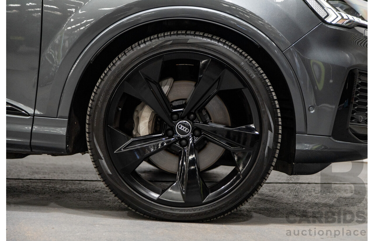 08/2021 Audi Q7 50 TDI S-Line Quattro (AWD) 4M MY21 4d Wagon Daytona Grey Pearl Turbo Diesel V6 3.0L - 48V Mild Hybrid