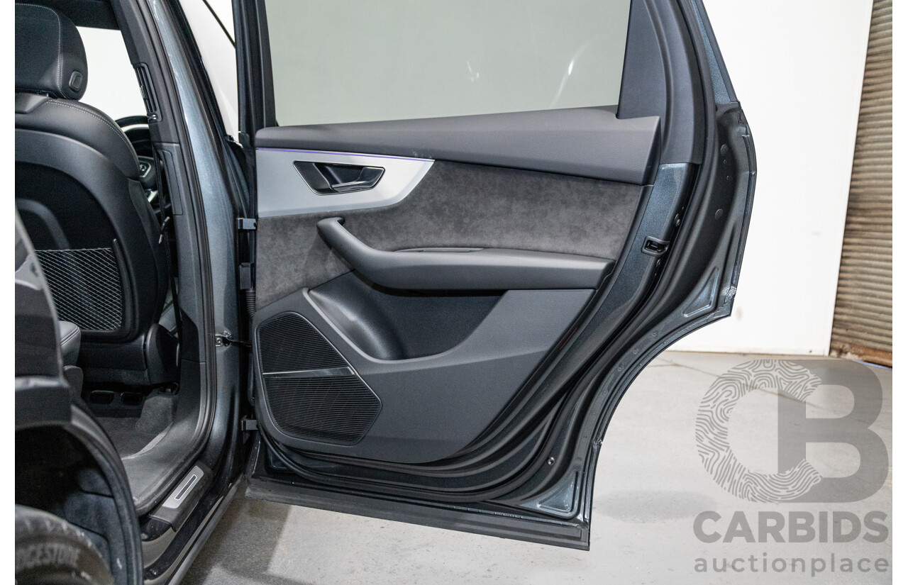 08/2021 Audi Q7 50 TDI S-Line Quattro (AWD) 4M MY21 4d Wagon Daytona Grey Pearl Turbo Diesel V6 3.0L - 48V Mild Hybrid