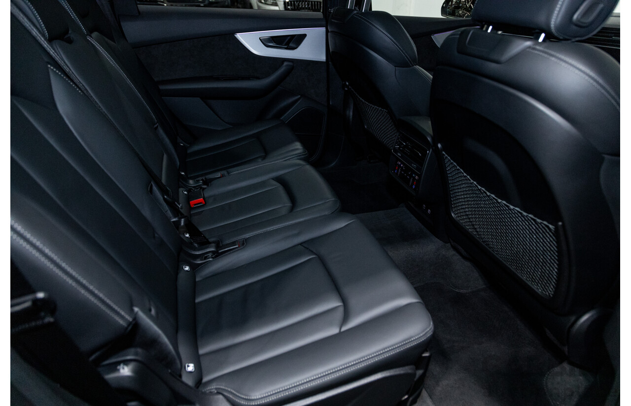 08/2021 Audi Q7 50 TDI S-Line Quattro (AWD) 4M MY21 4d Wagon Daytona Grey Pearl Turbo Diesel V6 3.0L - 48V Mild Hybrid