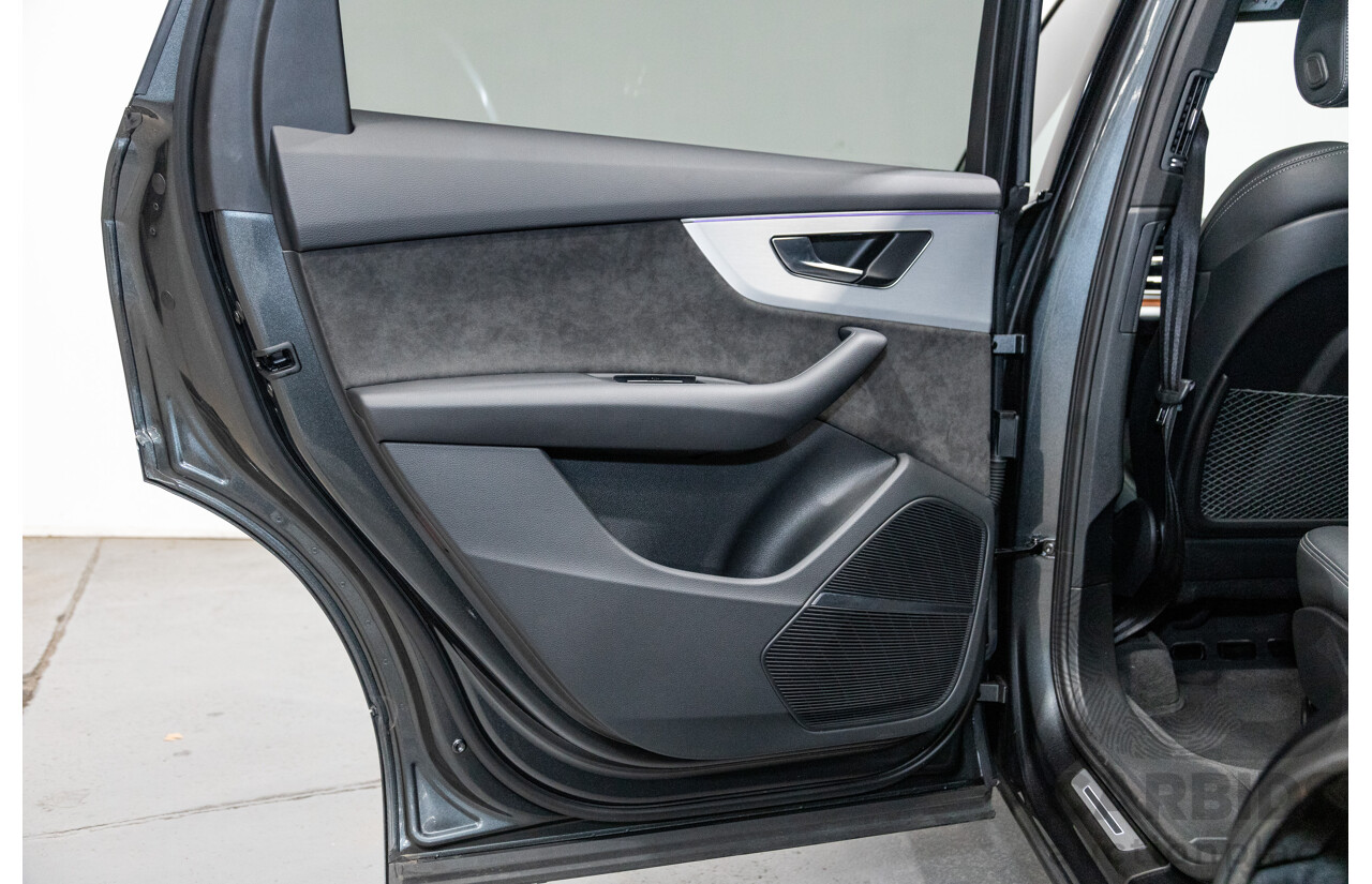 08/2021 Audi Q7 50 TDI S-Line Quattro (AWD) 4M MY21 4d Wagon Daytona Grey Pearl Turbo Diesel V6 3.0L - 48V Mild Hybrid