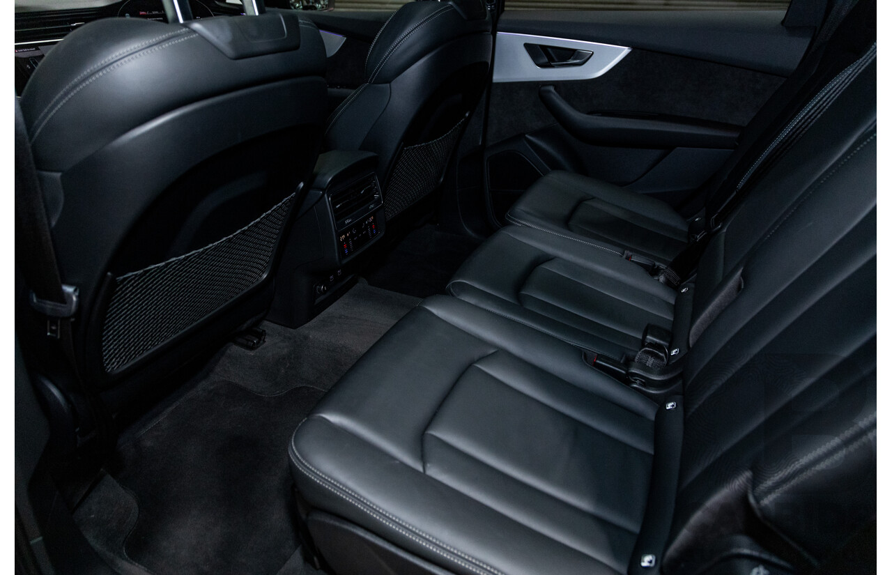 08/2021 Audi Q7 50 TDI S-Line Quattro (AWD) 4M MY21 4d Wagon Daytona Grey Pearl Turbo Diesel V6 3.0L - 48V Mild Hybrid