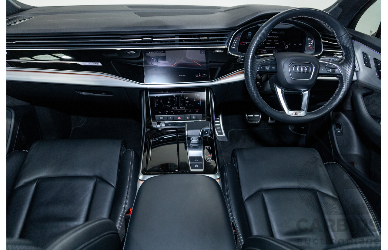 08/2021 Audi Q7 50 TDI S-Line Quattro (AWD) 4M MY21 4d Wagon Daytona Grey Pearl Turbo Diesel V6 3.0L - 48V Mild Hybrid