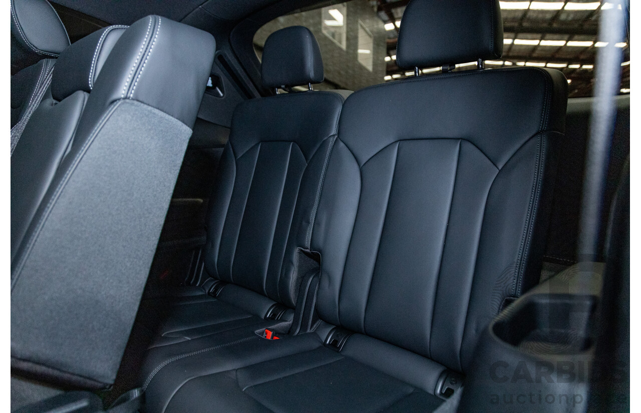 08/2021 Audi Q7 50 TDI S-Line Quattro (AWD) 4M MY21 4d Wagon Daytona Grey Pearl Turbo Diesel V6 3.0L - 48V Mild Hybrid