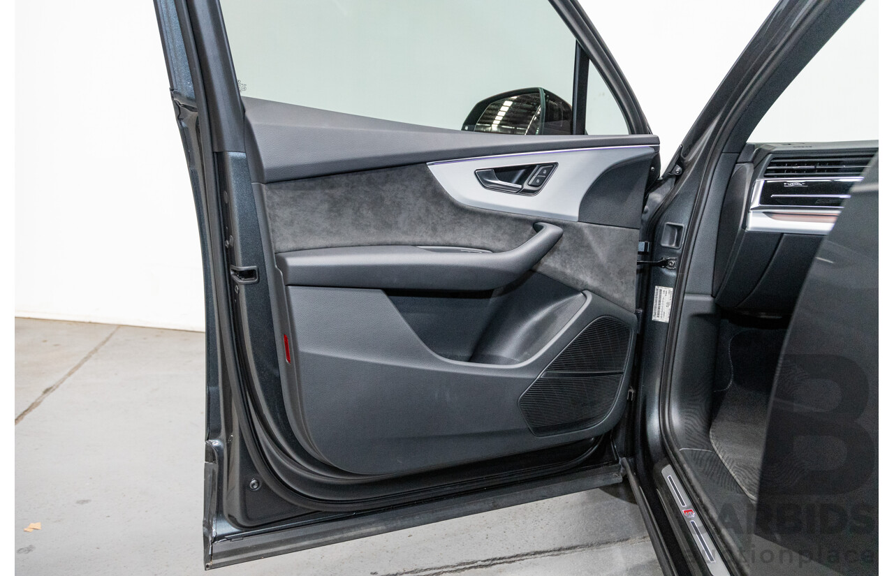 08/2021 Audi Q7 50 TDI S-Line Quattro (AWD) 4M MY21 4d Wagon Daytona Grey Pearl Turbo Diesel V6 3.0L - 48V Mild Hybrid